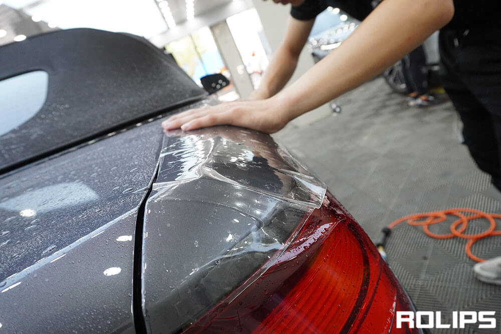 車衣怎么貼？汽車貼車衣詳細(xì)步驟流程教程（5）