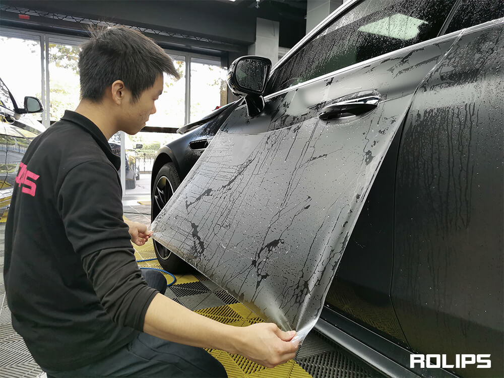 隱形車(chē)衣施工流程是什么。施工的過(guò)程中需要什么工具（2）